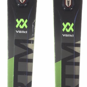 Used 2019 Volkl RTM Skis With Marker Wide Ride Bindings Size 162 (Option 221262)