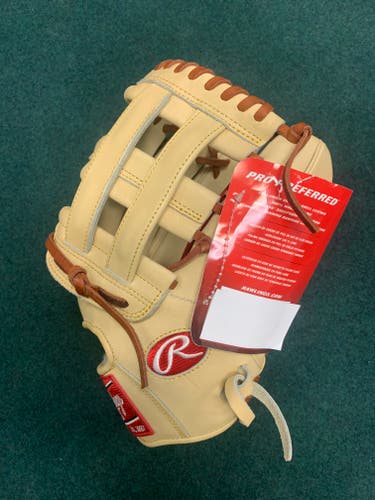 New Right Hand Throw Rawlings Outfield Pro Preferred Baseball Glove 12.25" *FREE SHIPPING*