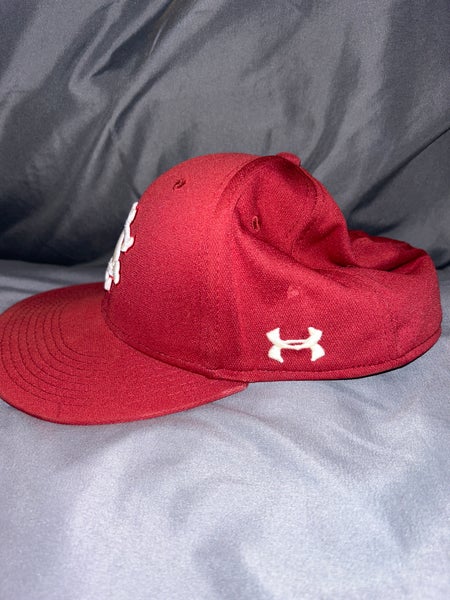 Men's Under Armour Garnet/Black South Carolina Gamecocks On-Field Baseball  Fitted Hat