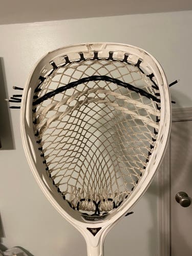 Used  Strung Goalie Head