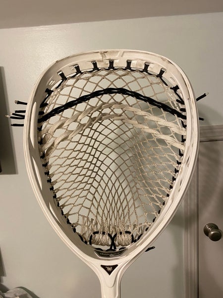 Used Strung Goalie Head