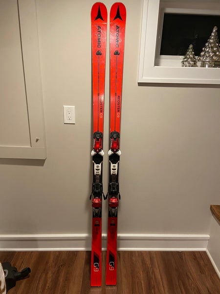2019 Atomic 188 cm Racing Redster FIS GS Skis With Bindings Max Din 16