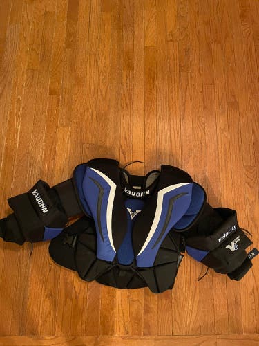 Used Large Vaughn  Velocity V6 Goalie Chest Protector