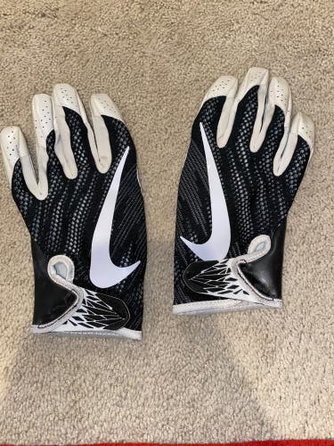 Black Adult Large Nike Vapor knit Gloves