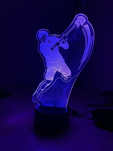 glass lacrosse nightlight
