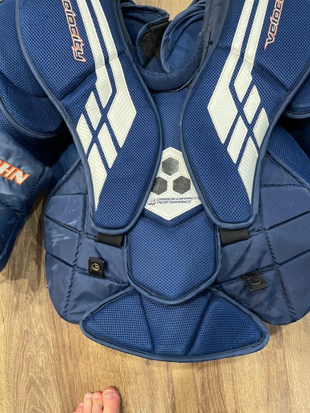 Used Small Vaughn Velocity VE8 Pro Goalie Chest Protector