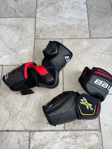 Used Large Bauer VAPOR 2X PRO Elbow Pads