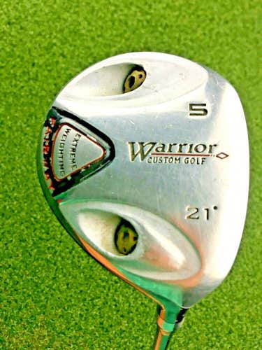 Warrior Custom Golf 5 Wood 21* / RH ~40.5" / Stiff Graphite / Nice Grip / gw2279