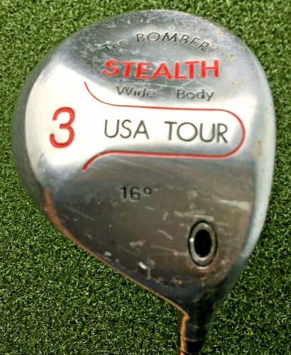 Stealth Wide Body "The Bomber" 3 Wood 16* / RH / Ladies Graphite ~41.5" / gw3865