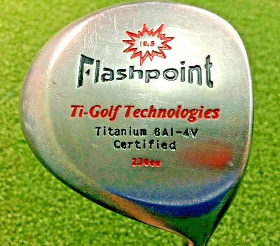 Golfsmith Flashpoint 230cc Ti Driver 10.5* / RH / Regular Graphite ~44" /mm7114