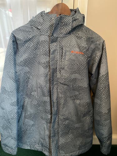 Gray Used Large Columbia Jacket