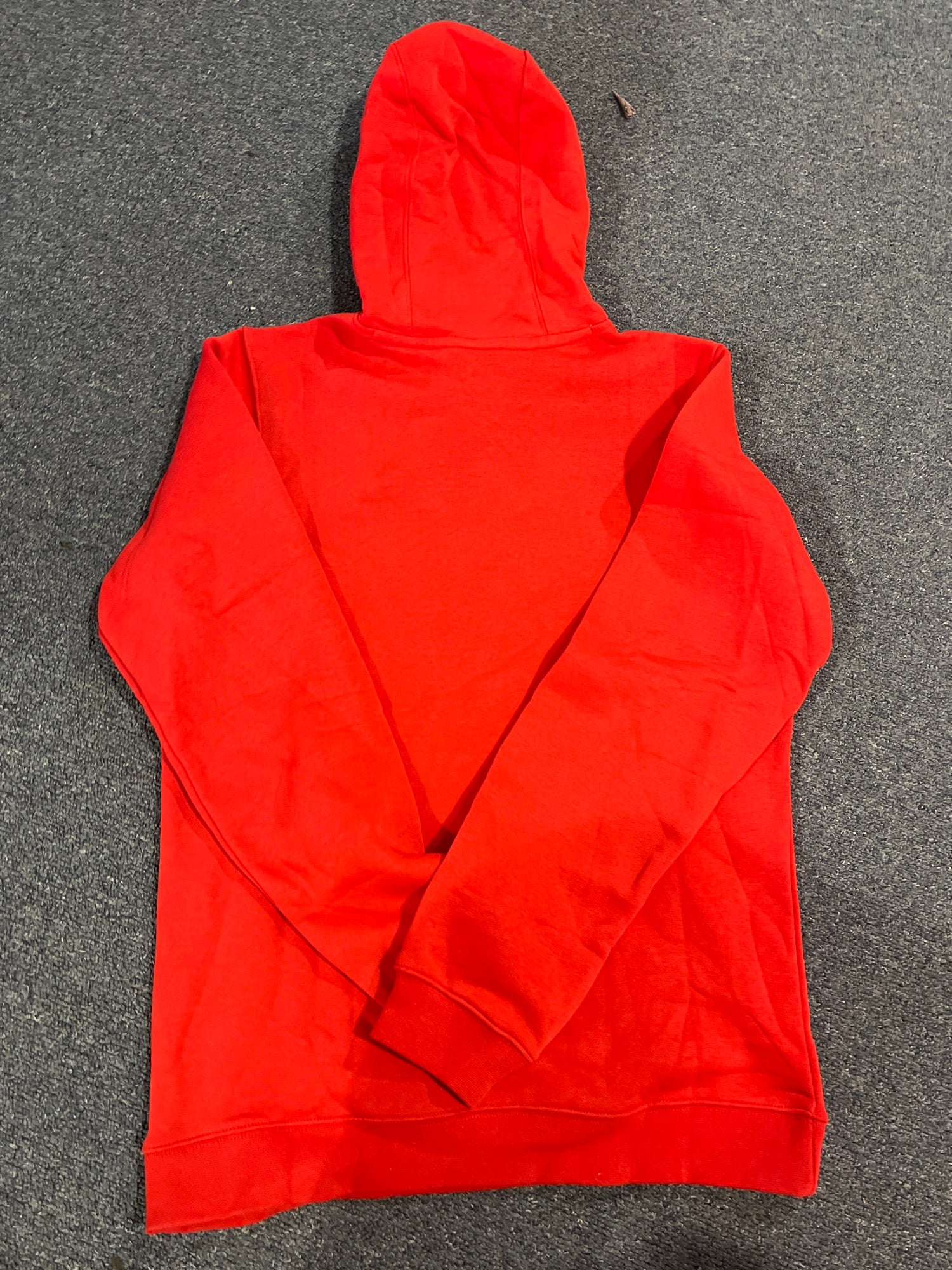 red nike hoodie medium