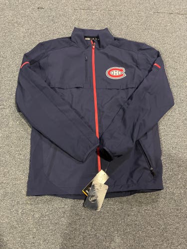 New Adidas Montreal Canadians Authentic Pro Rink Jacket Small