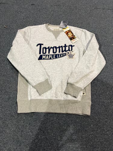 New CCM Toronto Maple Leafs 100 Years of Hockey Vintage Pullover Medium