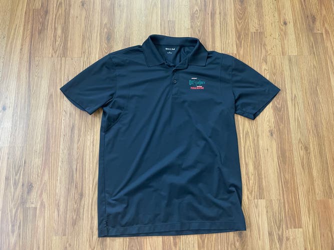 Oregano's Pizza Bistro Restaurant SUPER AWESOME Size Large Polo Golf Shirt!