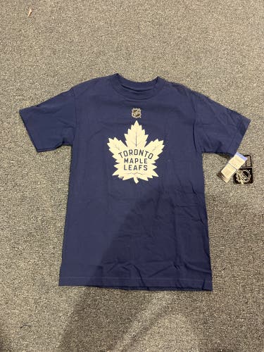 New Blue Adidas Toronto Maple Leafs Player Tee’s Matthews & Marner