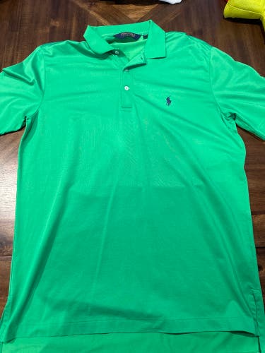 Green Used Men's Polo Shirt