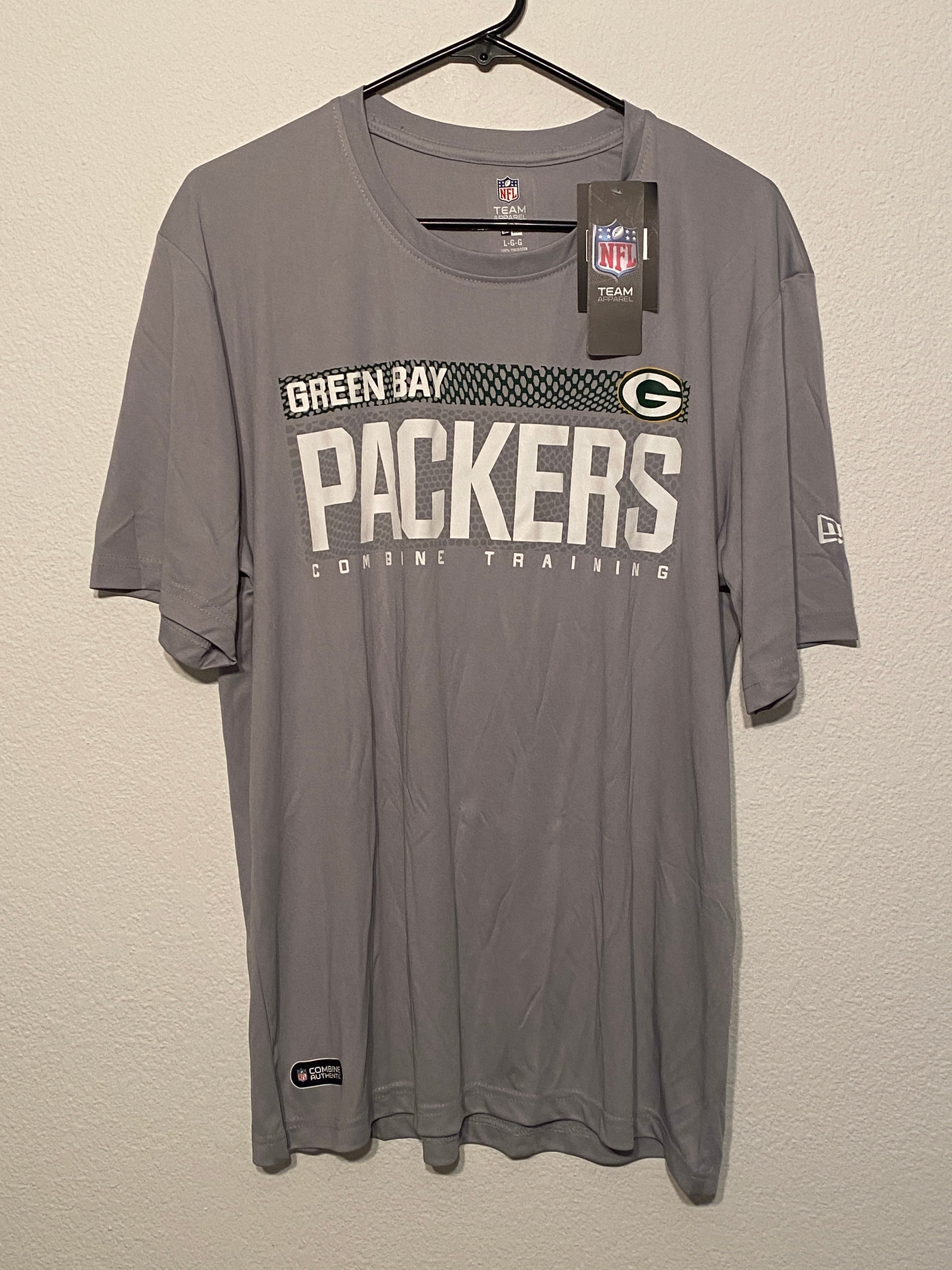 Men's UNDER ARMOUR Combine Authentic T-Shirt ~ SMALL~ Green Bay Packers -  NEW