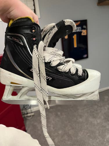 Senior Used Bauer Supreme One60 Hockey Goalie Skates Regular Width Size 6.5