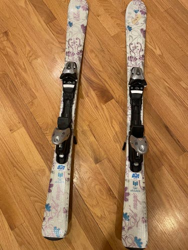 Kid's All Mountain Skis 110cm With Bindings