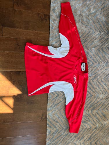 Red Reebok Practice Jersey