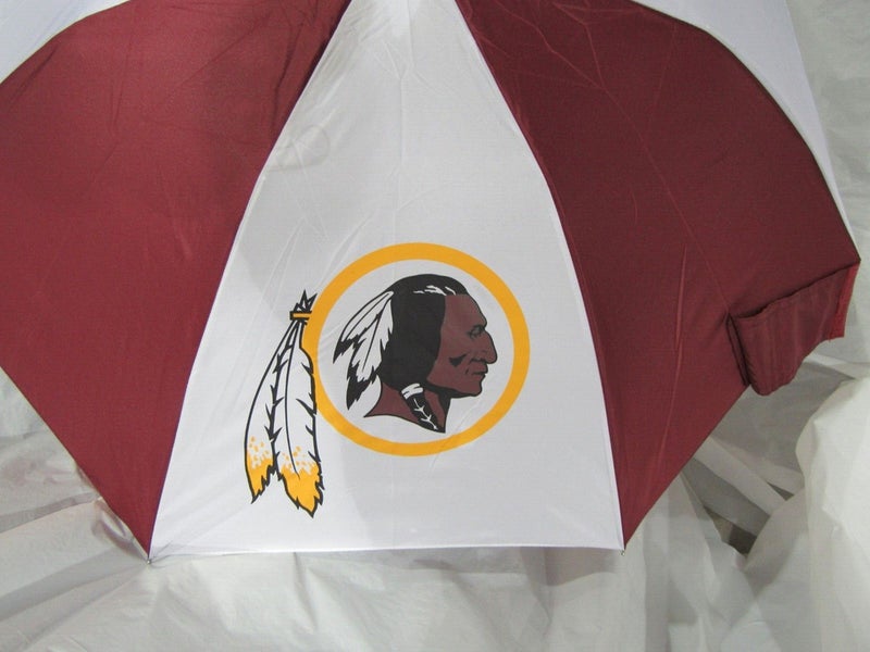 NFL Travel Umbrella Washington Redskins White and Maroon McArthur by  WinCraft