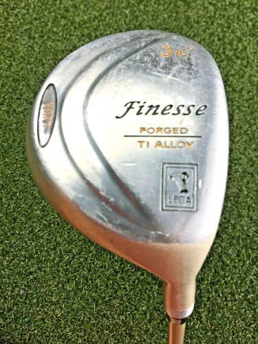 LPGA Finesse Forged Ti Alloy 3 Wood 16* / RH ~40.75" / Ladies Graphite / gw3783