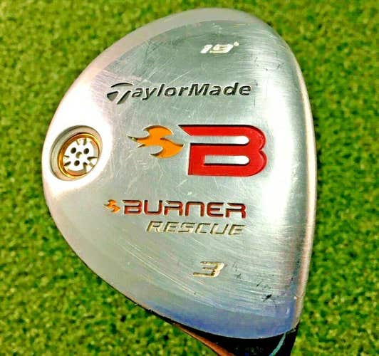 TaylorMade Burner Rescue 3 Hybrid 19* RH / 60g REAX Stiff Graphite ~40" /mm0062