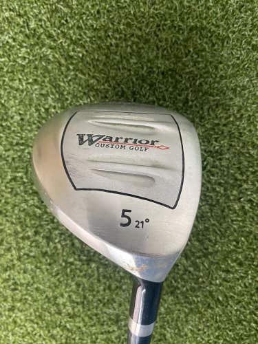 Warrior Custom Golf 5 Wood 21* / RH / Regular Graphite ~43" / sk5474