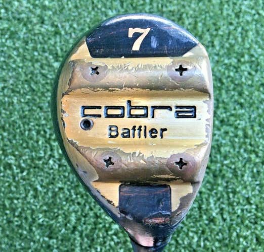 Cobra Baffler 7 Wood  /  RH  / Stiff Steel ~40" / Good Golf Pride Grip  / mm2373