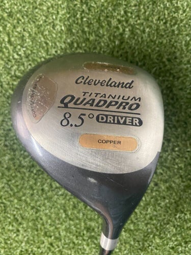 Cleveland Titanium QuadPro Driver 8.5* / RH / Stiff Graphite ~45.5" / sk7384