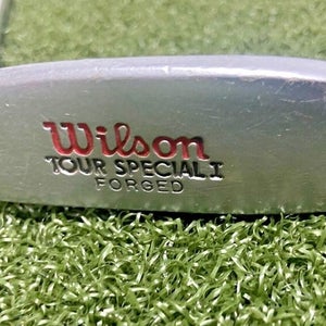 Wilson Staff Tour Special I Forged Blade Putter RH Steel ~34" / New Grip /mm7600