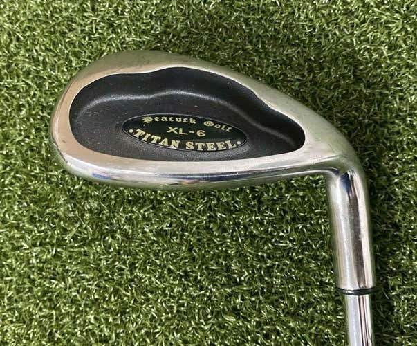 Peacock Golf XL-6 Titan Steel Sand Wedge / RH / Stiff Steel ~35" / jl1047