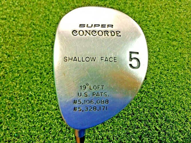 Super Concord Shallow Face 5 Wood 19*  / Left-Handed LH / Firm Graphite / gw1222
