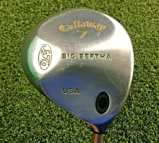 Callaway Big Bertha S2H2 7 Wood RH / Gems Ladies Graphite / Headcover / mm0699