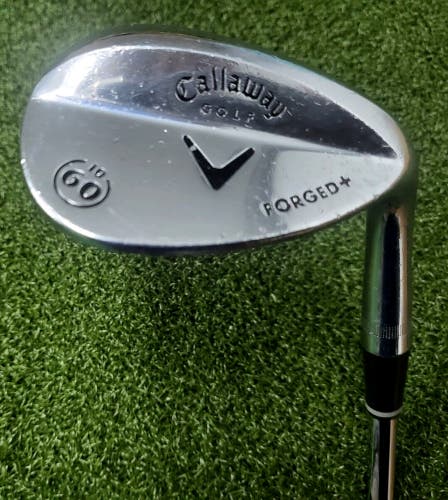 Callaway Golf Forged + Lob Wedge 60*10*  /  RH  /  Stiff Steel ~35.5"  /  jd3525