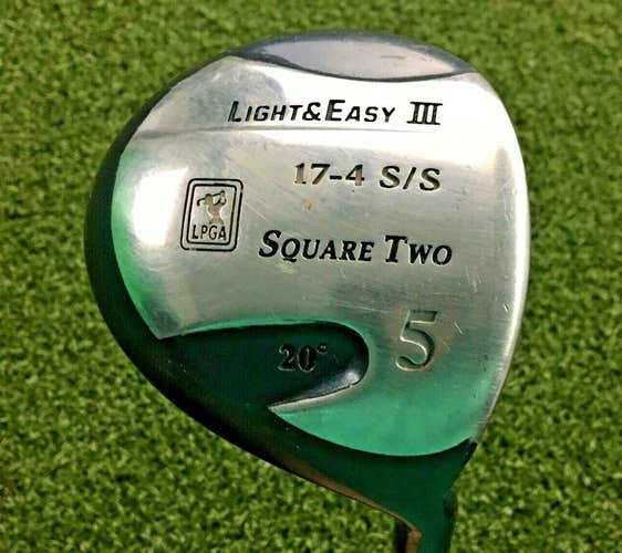 Square Two Light and Easy III 5 Wood 19* / RH / Ladies Flex / NEW GRIP /  mm0602