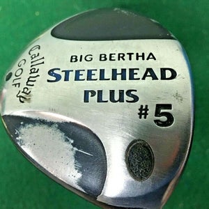 Callaway Big Bertha Steelhead Plus #5 Wood  RH / Stiff Steel / Nice Grip /mm1620