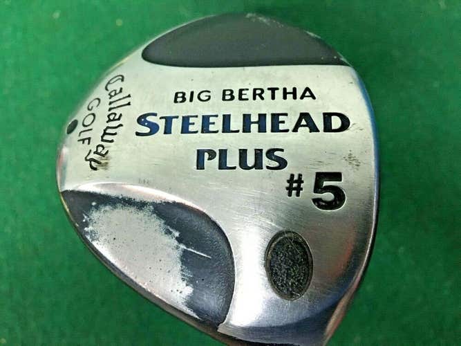 Callaway Big Bertha Steelhead Plus #5 Wood  RH / Stiff Steel / Nice Grip /mm1620