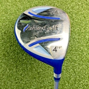 Ashley Golf 4 Wood 19* / RH / Ladies Graphite ~40" / New Grip / jl4048