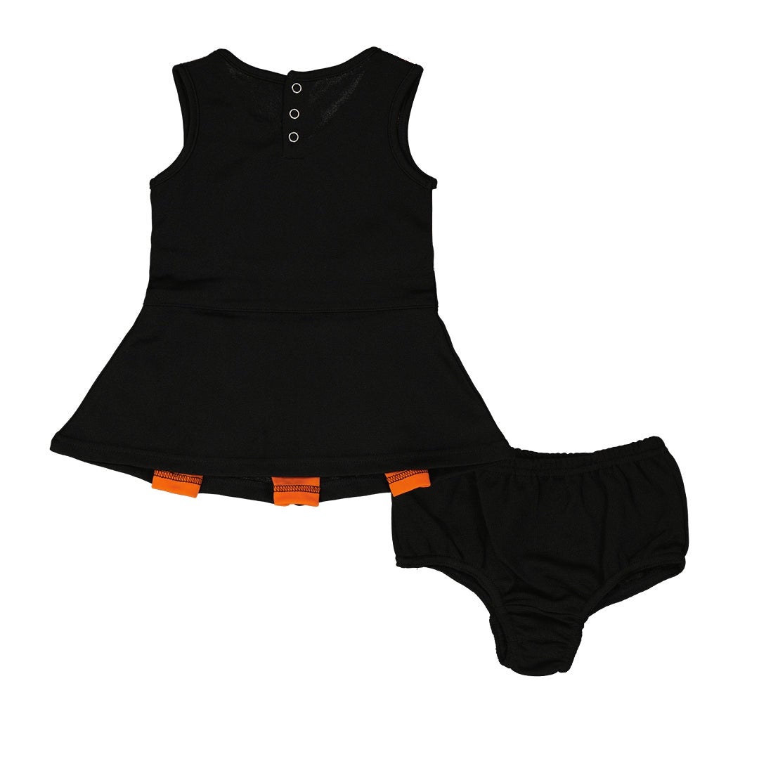 Cincinnati Bengals Girls Youth 2-Piece Cheerleader Set - Black