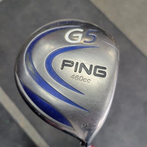 Used Ping G5 9.0 Degree Regular Flex Graphite Shaft Drivers