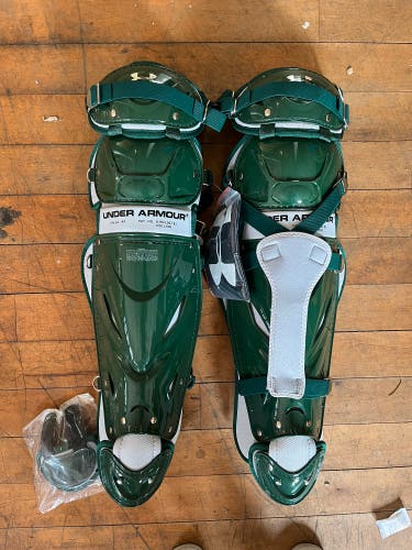 New Adult Under Armour UALG2-AP Catcher's Leg Guard 16.5"