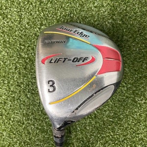 Tour Edge Lift-Off 3 Wood  /  Left-Handed LH  / Regular Graphite ~42.5" / jl5907