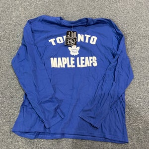 New Blue Fanatics Toronto Maple Leafs Long Sleeve T-Shirt XL