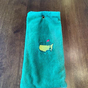 Masters Green Golf Bag Towel