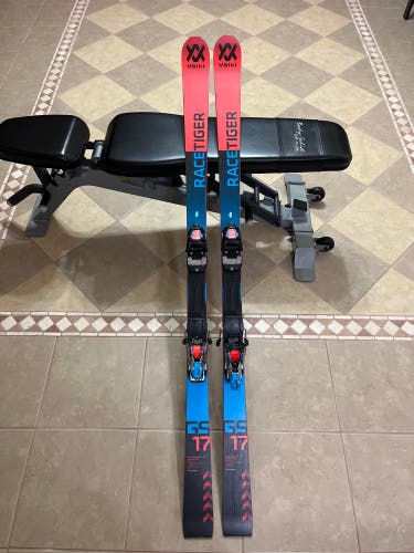 Volkl Race Tiger 166 With Marker Bindings