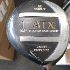 Used Knight Atx 10.5 Degree Graphite Regular Golf Drivers