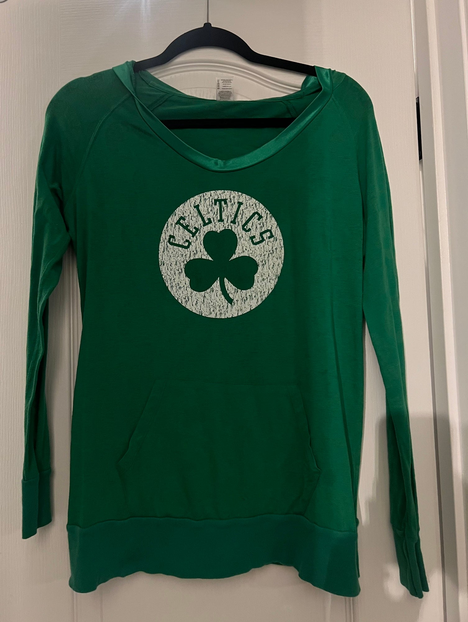 Steelers Women's New Era St. Patrick's Day Long Sleeve T-Shirt - M