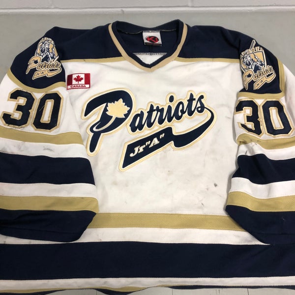 Goalie Cut Toronto Patriots Jr A hockey jersey